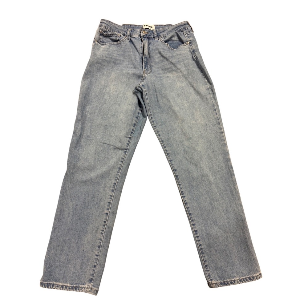 RSQ Vintage Mom Jeans Womens 31 Light Wash High Rise Denim SKU 435646 Blue